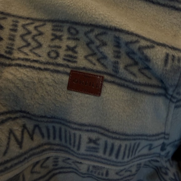 O'Neill tan half zip Jacket size medium - Picture 9 of 9